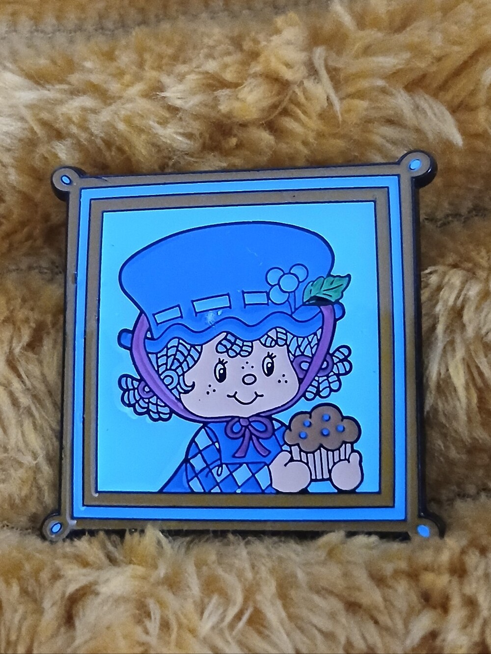 Strawberry Shortcake Blueberry Muffin Collectors Pin